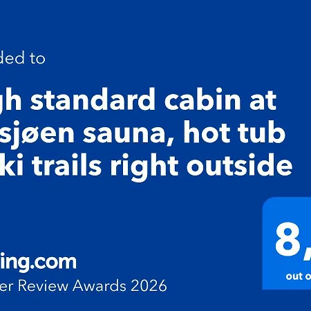 Feriehus High Standard At Sauna, Hot Tub&ski Trails Right Outside