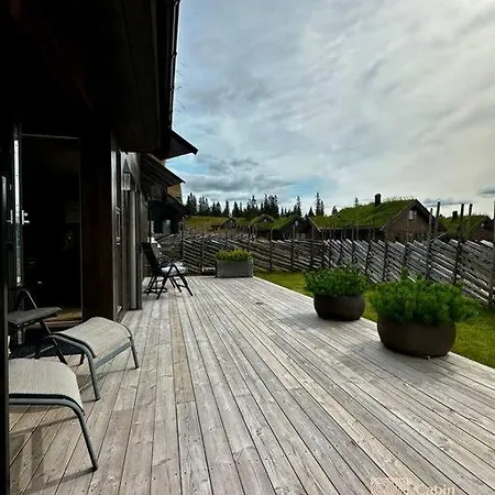 度假居 High Standard At Sauna, Hot Tub & Trails Right Outside Sjusjøen